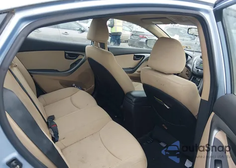 2013 Hyundai Elantra Gls/Limited из США, поврежденный, VIN KMHDH4AE4DU495390